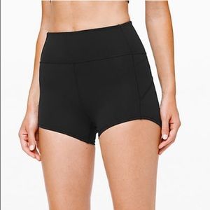 Lululemon Black Workout Shorts